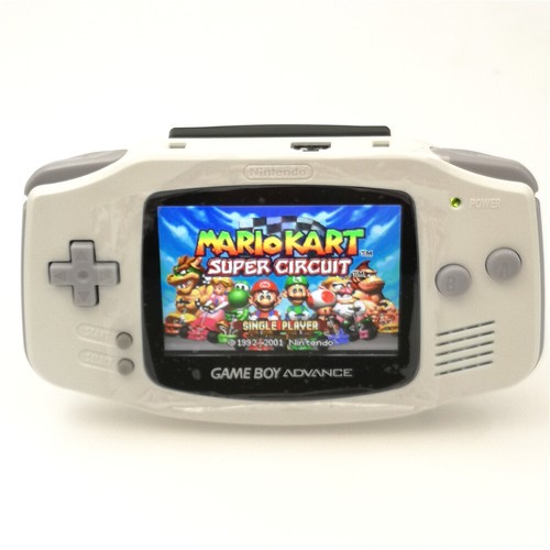 Gba white game - game, with