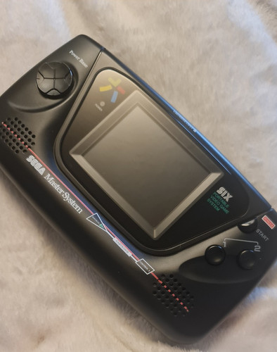 Game gear modded console r6 - game, |
