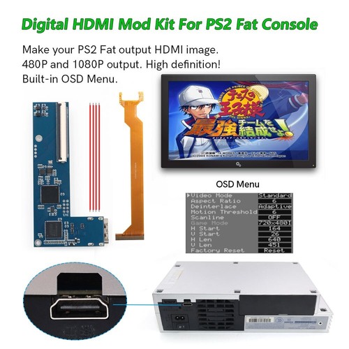 Ps2 fat digital - ps2, kit