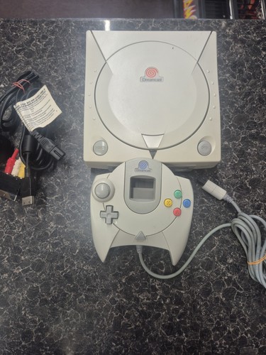 Sega dreamcast console grey - console, grey-