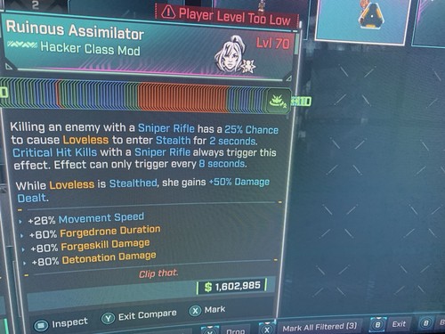Borderlands loveless new - borderlands,