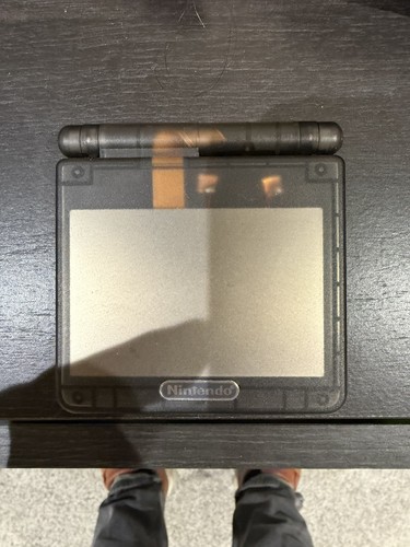 Gameboy advance clear black - sp,