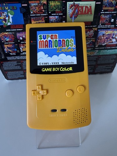 Nintendo gameboy colour with - gameboy,