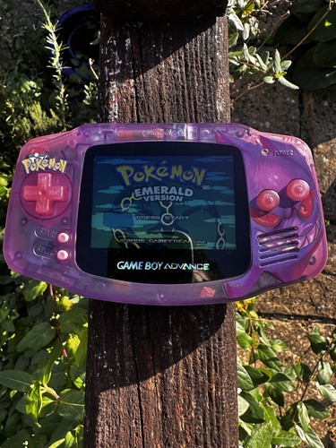 Game boy advance gengar modded - game,