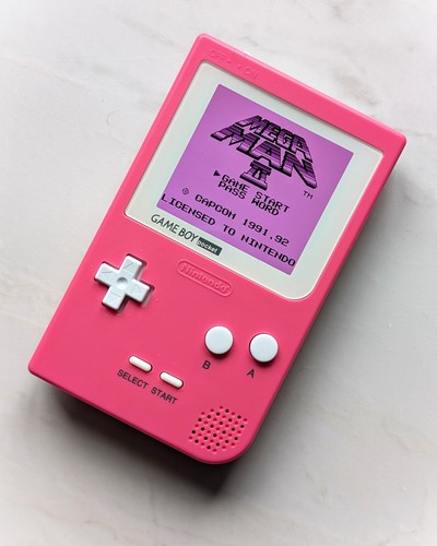 Modded nintendo gameboy pocket - modded,