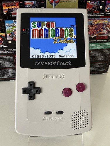 Nintendo gameboy colour with - colour,