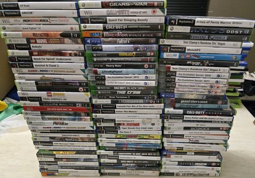 Games bundle ps2 ps3 - 90+, —