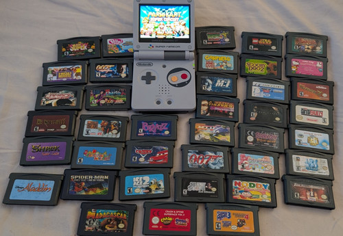 Nintendo gba ags001 - sp, ags001+ips