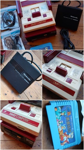 Nintendo famicom console - console, +