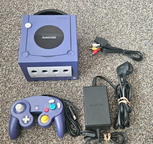 Nintendo purple gamecube - nintendo,