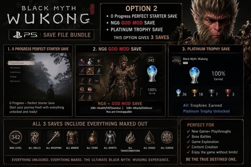 Black myth wukong ps5 - black,