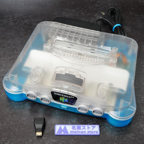 Nintendo n64 hdmi mod - hdmi, white