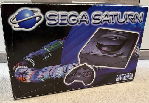 Sega saturn console - boxed,