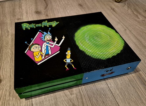 Custom hand painted xbox one - xbox, s