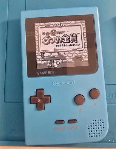 Nintendo game boy pocket - game, ips