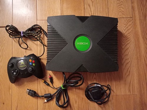 Original xbox console with mod - console,