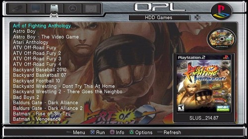 Mods ps2 hdd - 1000g, custom