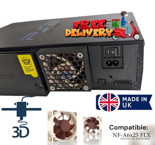 Playstation noctua fan - 2, mod