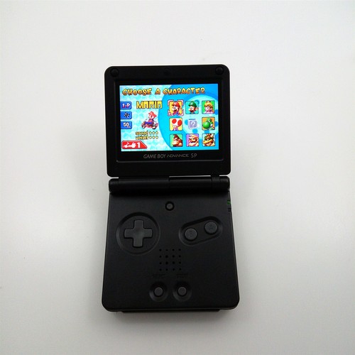 Black game boy advance - game,