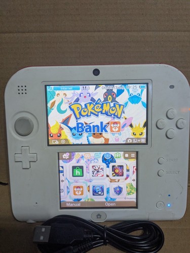 Modded white nintendo 2ds 8gb - white,