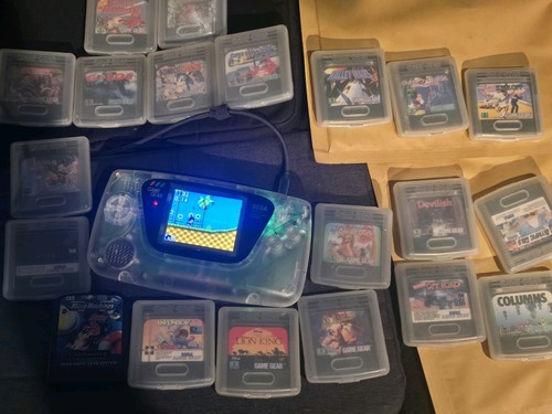 Sega game gear console screen - sega,