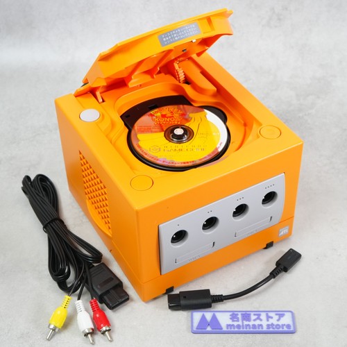 Gamecube orange console - gamecube,