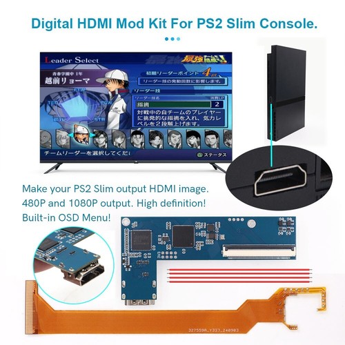 Ps2 slim hdmi mod - ps2,